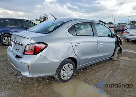 2024 Mitsubishi Mirage G4 Es z USA, uszkodzony, nr VIN ML32FUFJ7RHF13569